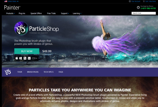 The new ParticleShop